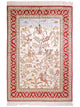 中国シルク 絨毯 176x124cm - オリエンタル絨毯