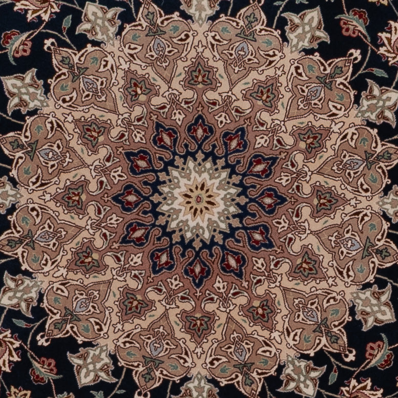 タブリーズ - 50 Raj 絨毯 200x200cm - ペルシャ絨毯