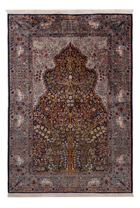 カシミールシルク 絨毯 185x122cm - オリエンタル絨毯 – product image