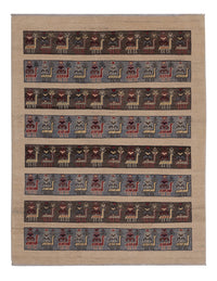 ツィーグラー絨毯 195x145cm - オリエンタル絨毯 – product image