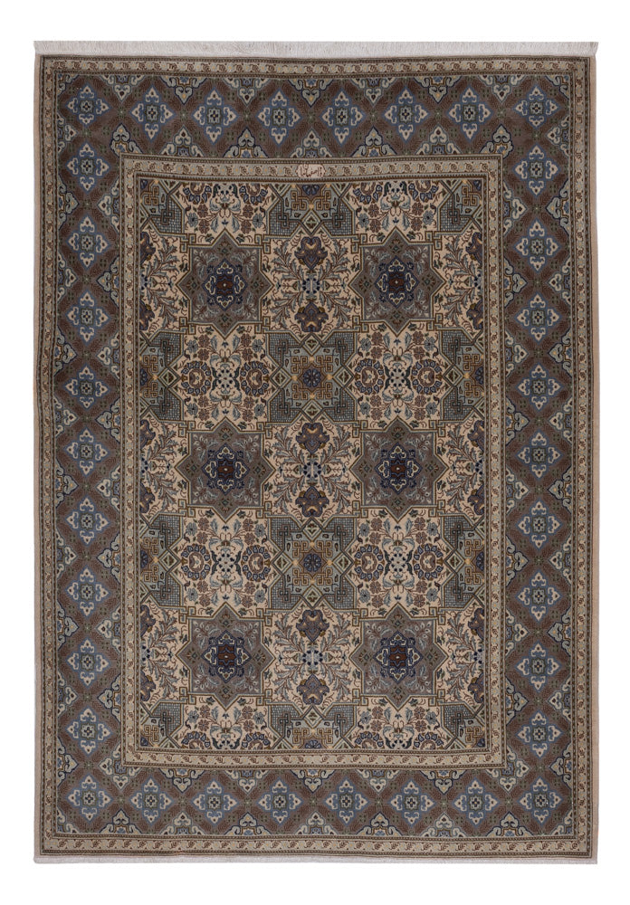 カシャーン 絨毯 199x137cm - ペルシャ絨毯