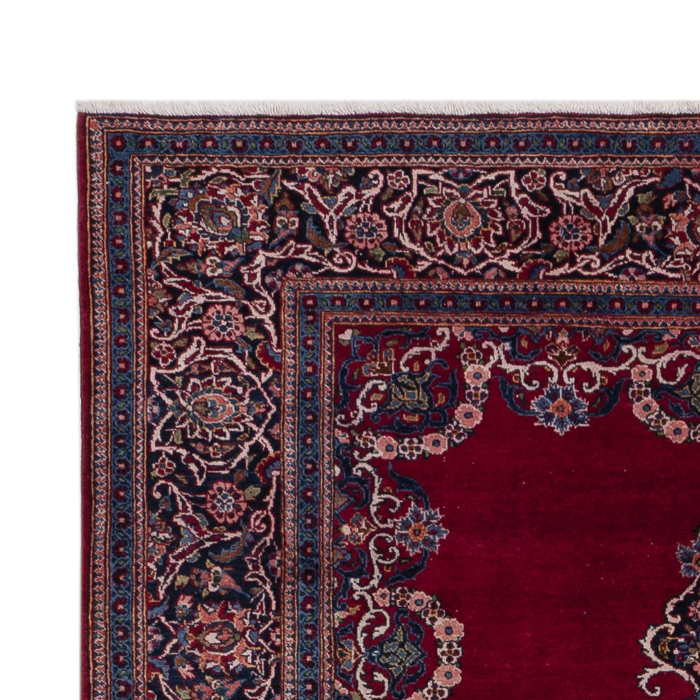 カシャーン 絨毯 198x126cm - ペルシャ絨毯