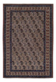 ゴム 絨毯 203x135cm - ペルシャ絨毯
