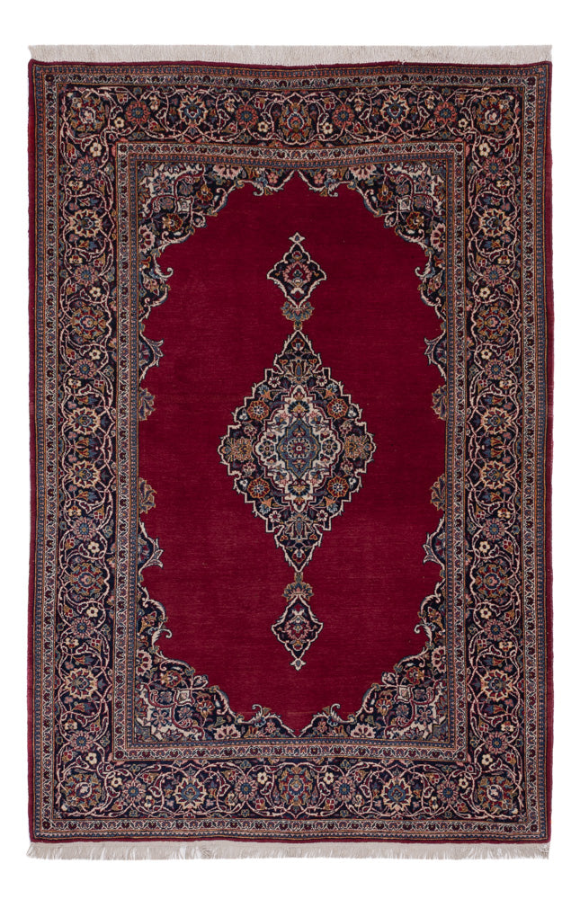 カシャーン 絨毯 205x135cm - ペルシャ絨毯
