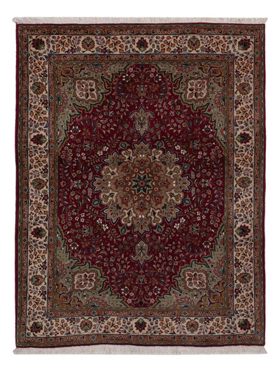 タブリーズ 絨毯 147x195cm - ペルシャ絨毯