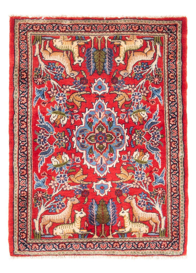 サルーク 絨毯 70x100cm - ペルシャ絨毯