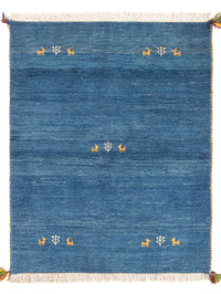 ペルシャギャベ 絨毯 145x106cm - ペルシャウールラグ – product image