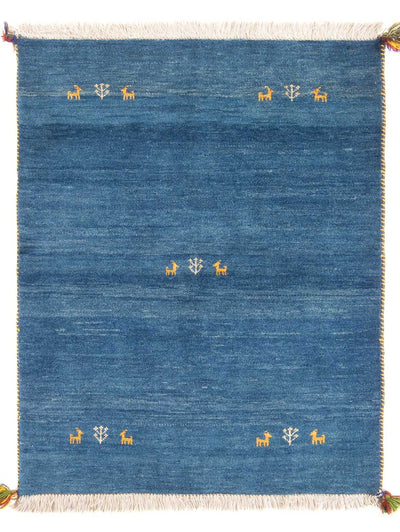 ペルシャギャベ 絨毯 106x145cm - ペルシャウールラグ