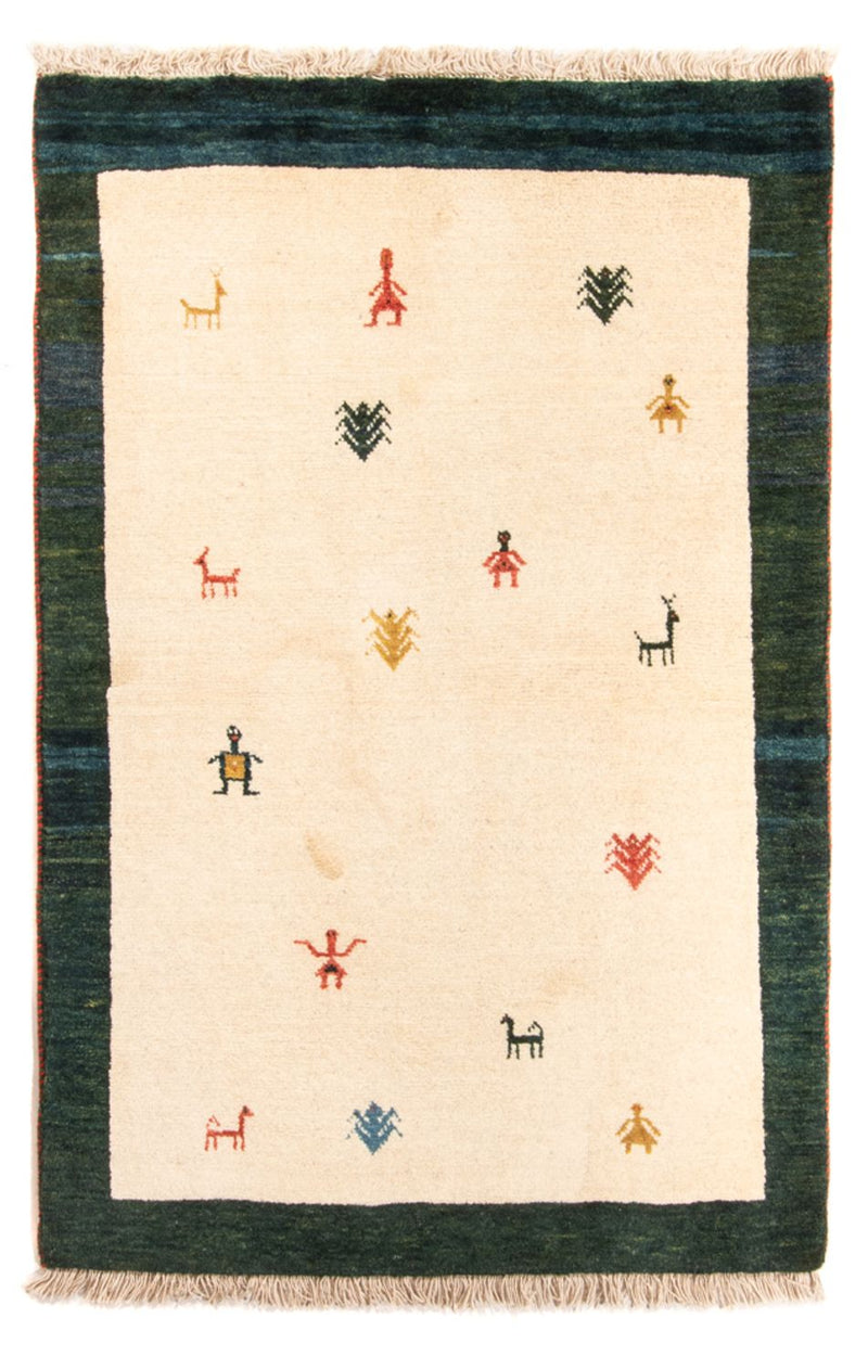 ペルシャギャベ 絨毯 152x100cm - ペルシャウールラグ