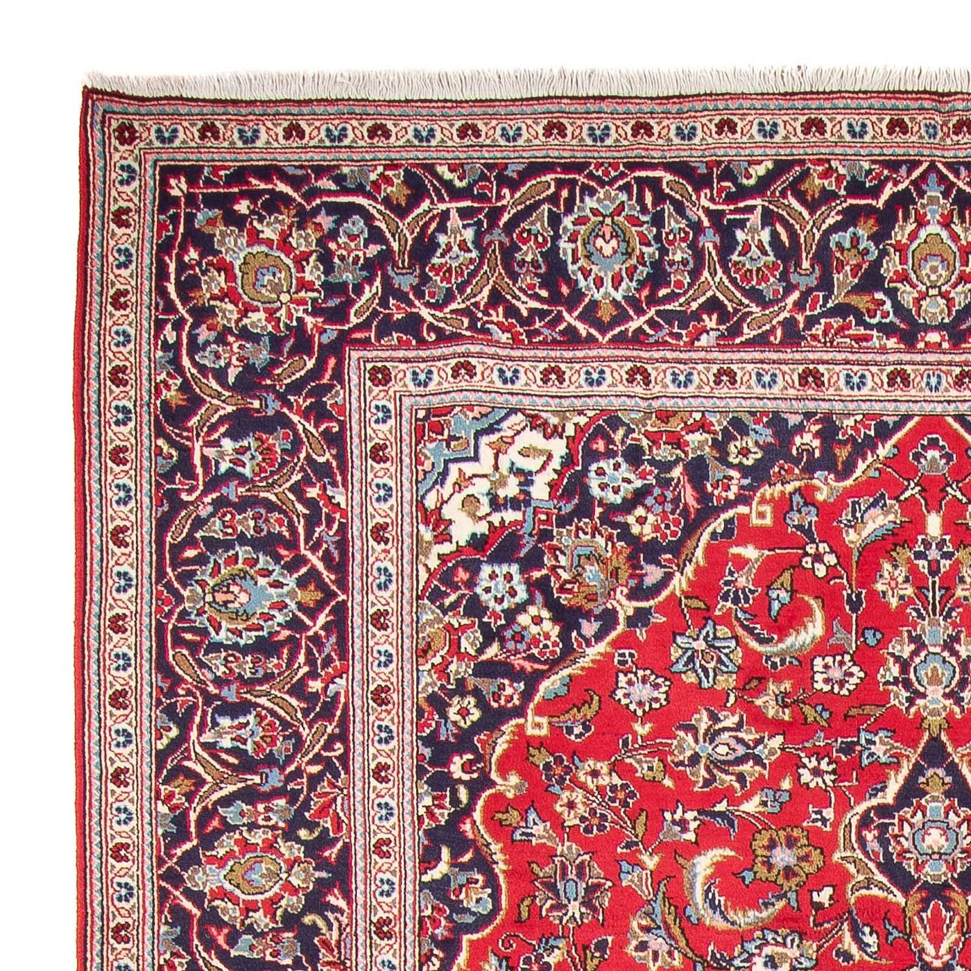 カシャーン 絨毯 307x195cm - ペルシャ絨毯