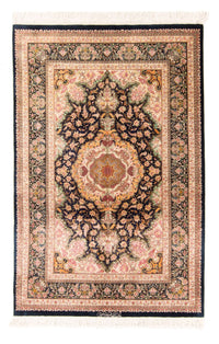 ゴム - シルク 絨毯 152x102cm - ペルシャ絨毯 – product image