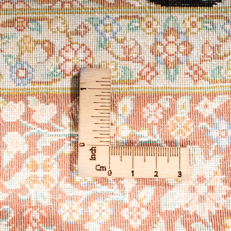 ゴム - シルク 絨毯 154x101cm - ペルシャ絨毯