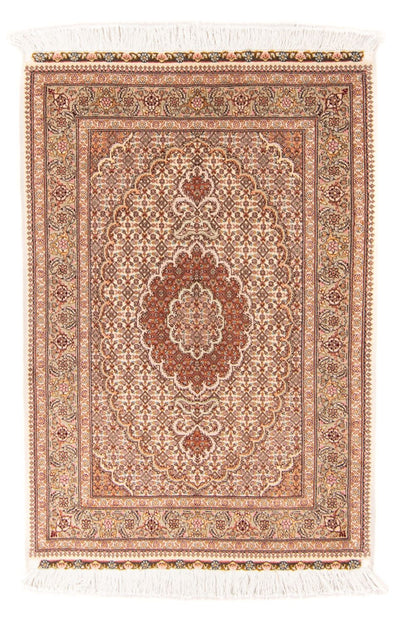 タブリーズ - 50 Raj 絨毯 75x130cm - ペルシャ絨毯