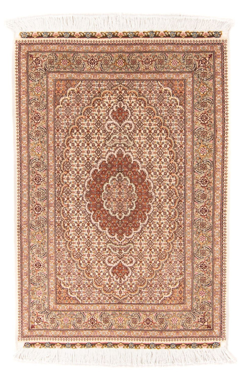 タブリーズ - 50 Raj 絨毯 130x75cm - ペルシャ絨毯