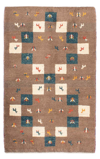 ペルシャギャベ 絨毯 139x82cm - ペルシャウールラグ – product image