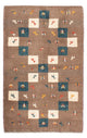 ペルシャギャベ 絨毯 139x82cm - ペルシャウールラグ