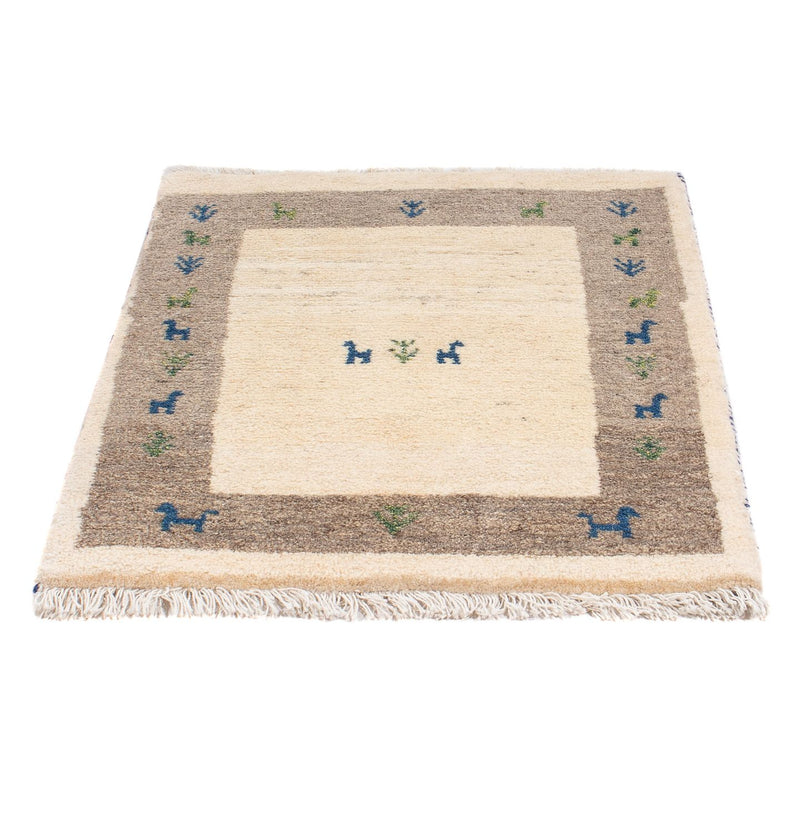 ペルシャギャベ 絨毯 90x65cm - ペルシャウールラグ