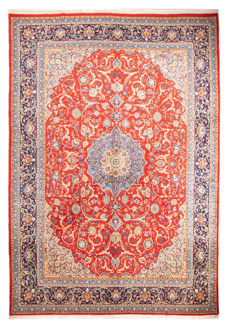 イスファハン 絨毯 461x338cm - ペルシャ絨毯