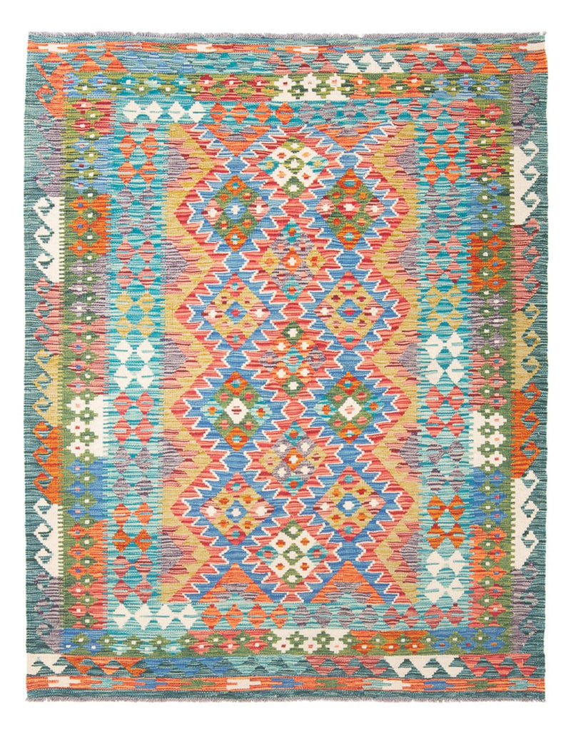 キリム マイメネ 絨毯 196x152cm - ウールラグ