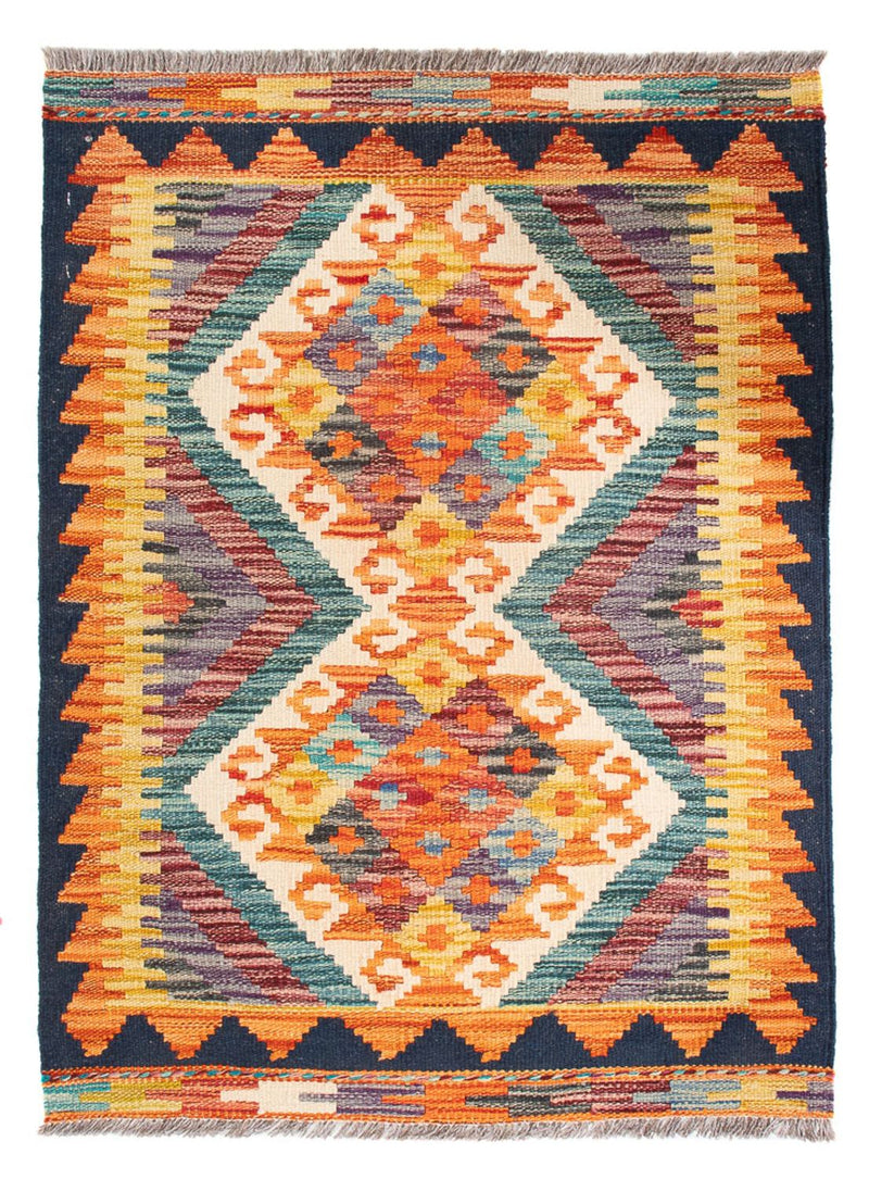 キリム マイメネ 絨毯 85x62cm - ウールラグ