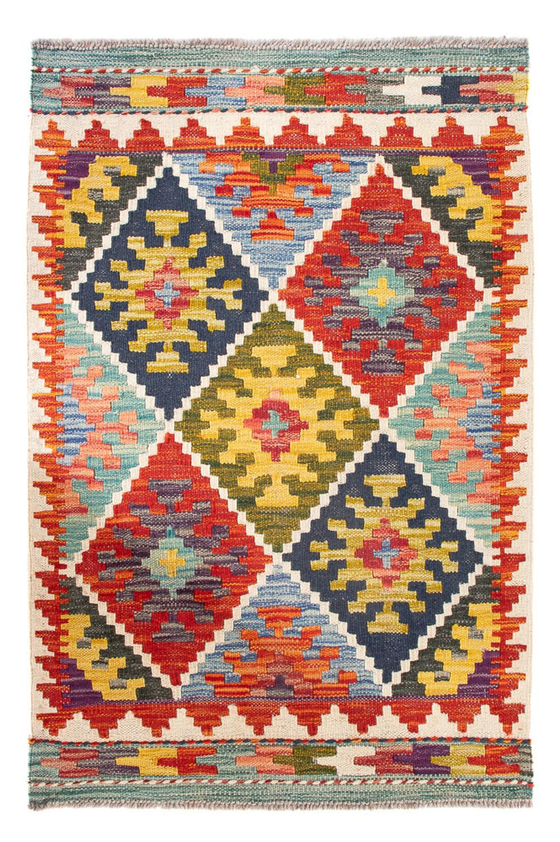 キリム マイメネ 絨毯 93x65cm - ウールラグ