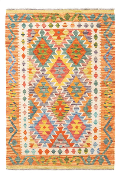 キリム マイメネ 絨毯 100x147cm - ウールラグ