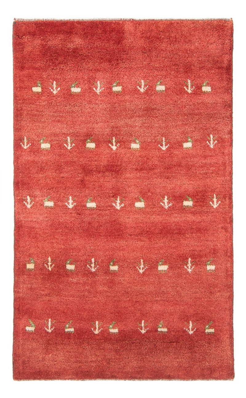 ペルシャギャベ 絨毯 123x79cm - ペルシャウールラグ