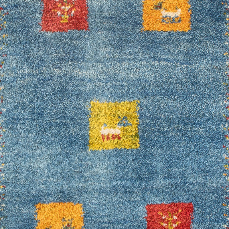 ペルシャギャベ 絨毯 87x59cm - ペルシャウールラグ
