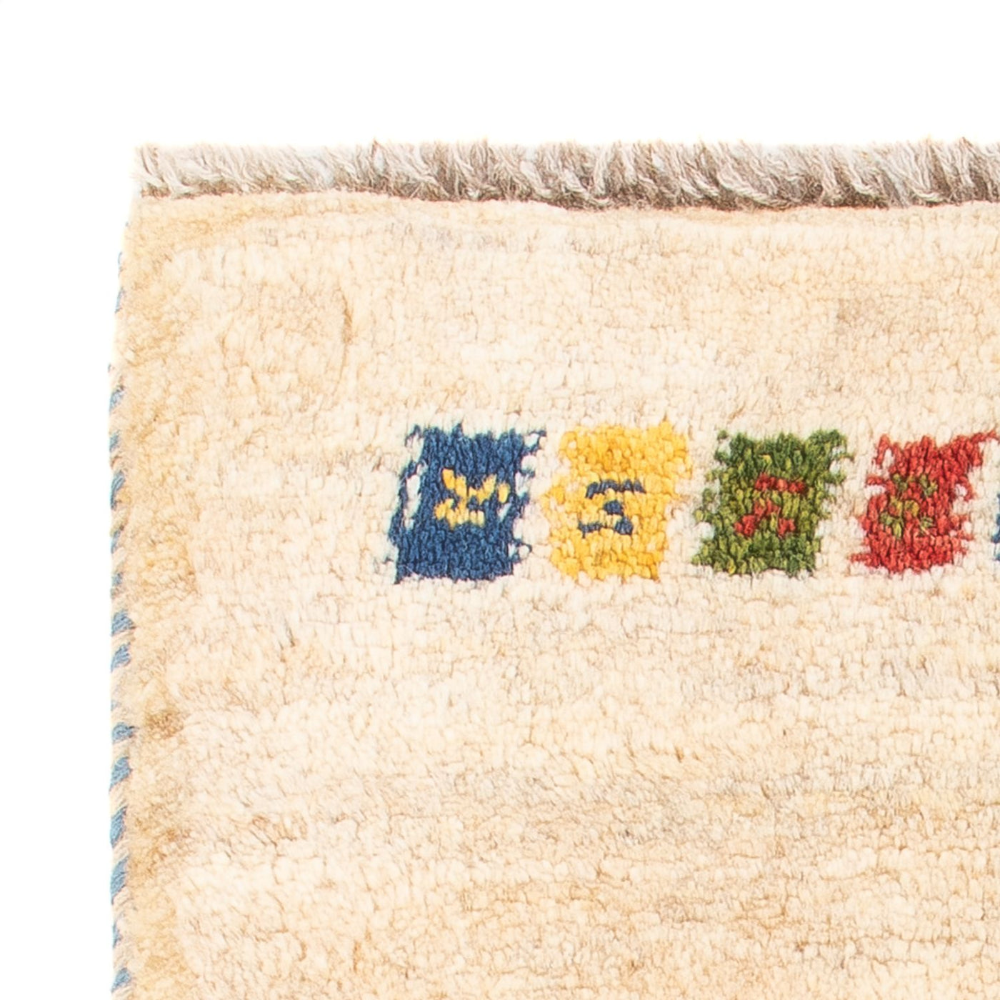ペルシャギャベ 絨毯 60x40cm - ペルシャウールラグ
