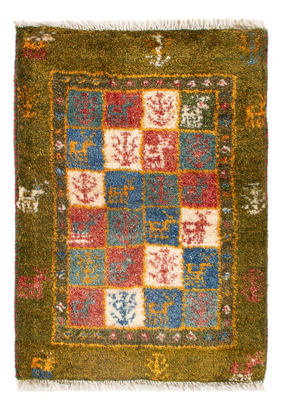 ペルシャギャベ 絨毯 40x60cm - ペルシャウールラグ