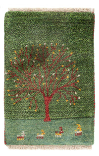 ペルシャギャベ 絨毯 60x40cm - ペルシャウールラグ – product image