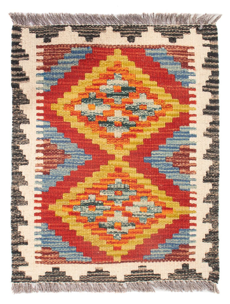キリム マイメネ 絨毯 60x40cm - ウールラグ