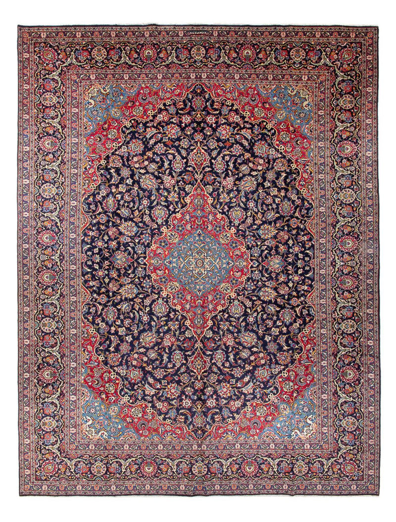 カシャーン 絨毯 410x298cm - ペルシャ絨毯