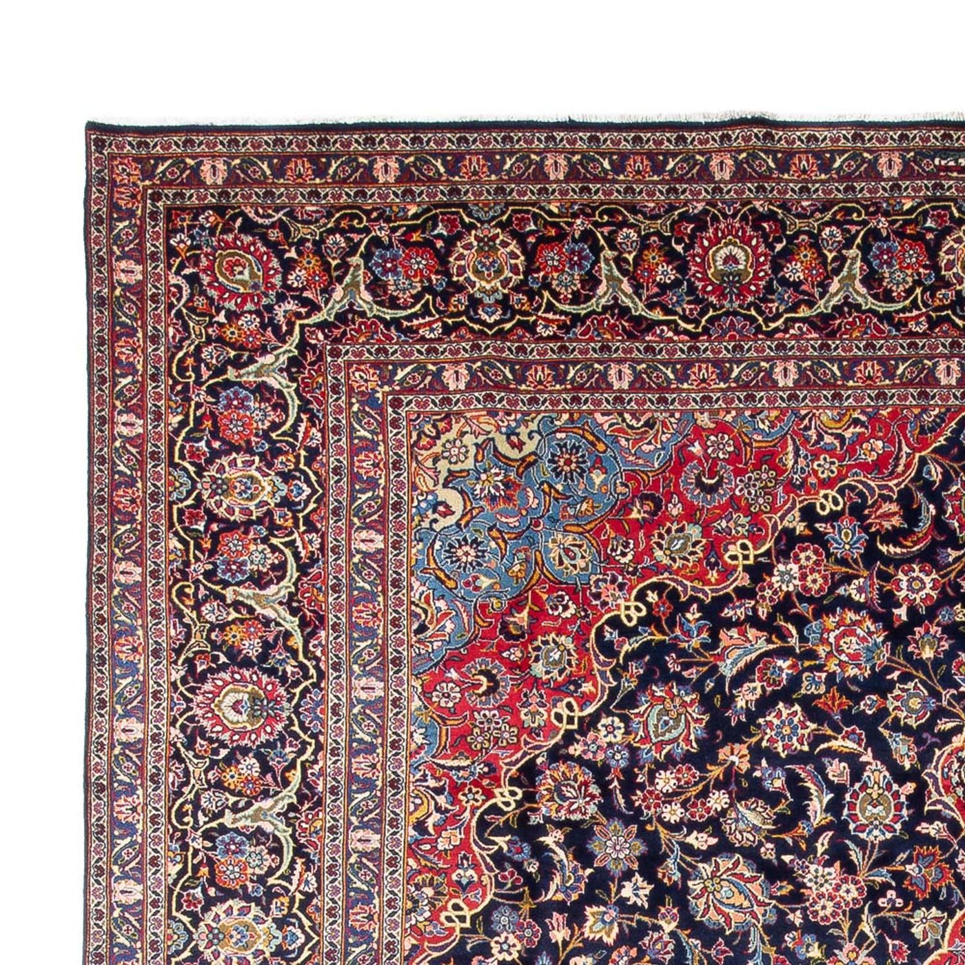カシャーン 絨毯 410x298cm - ペルシャ絨毯