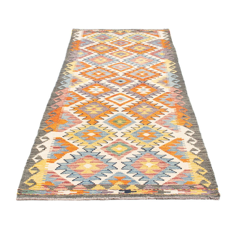 キリム マイメネ 絨毯 299x86cm - ウールラグ