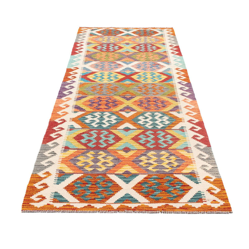 キリム マイメネ 絨毯 294x82cm - ウールラグ