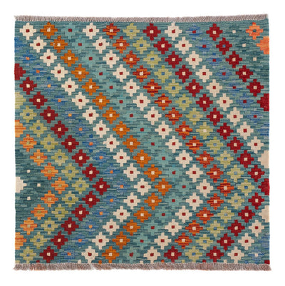 キリム マイメネ 絨毯 88x90cm - ウールラグ