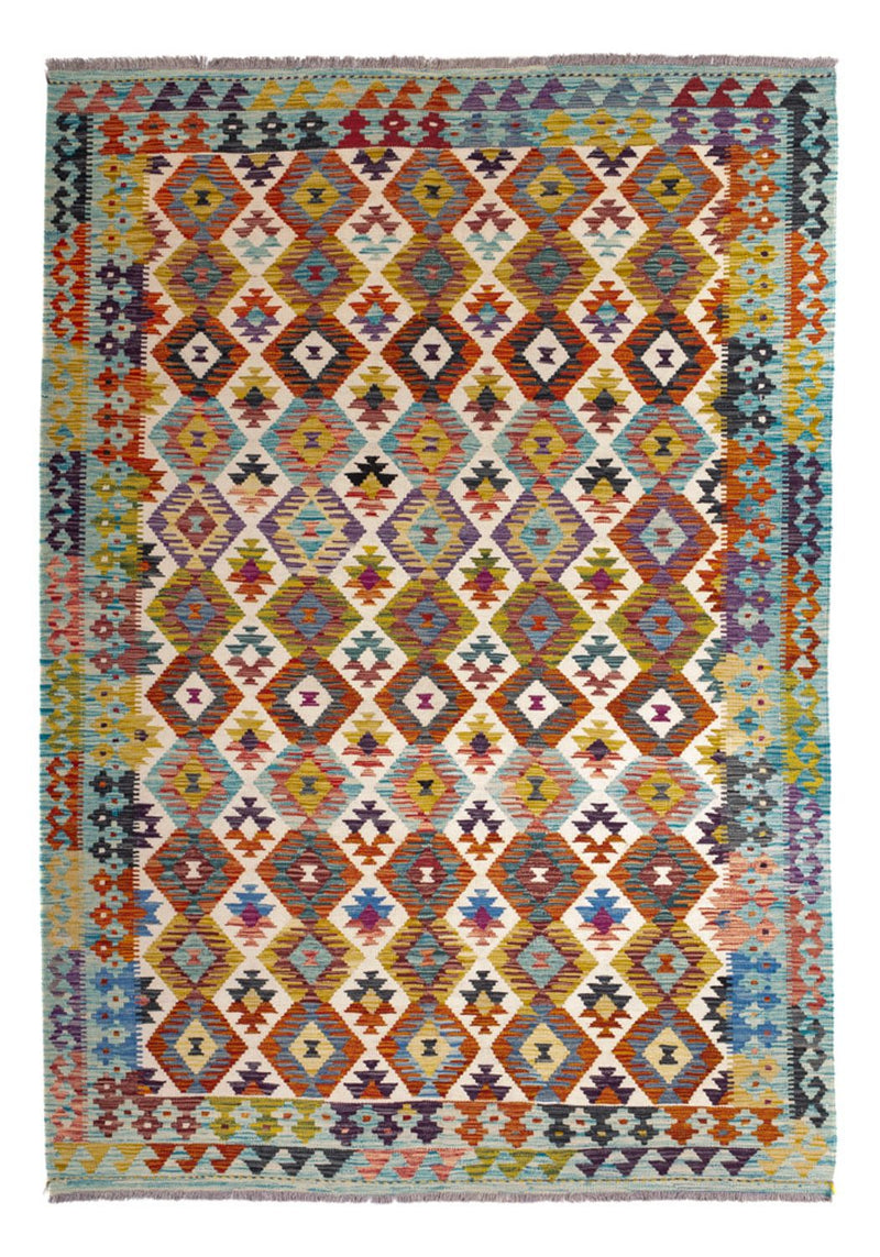 キリム マイメネ 絨毯 243x169cm - ウールラグ