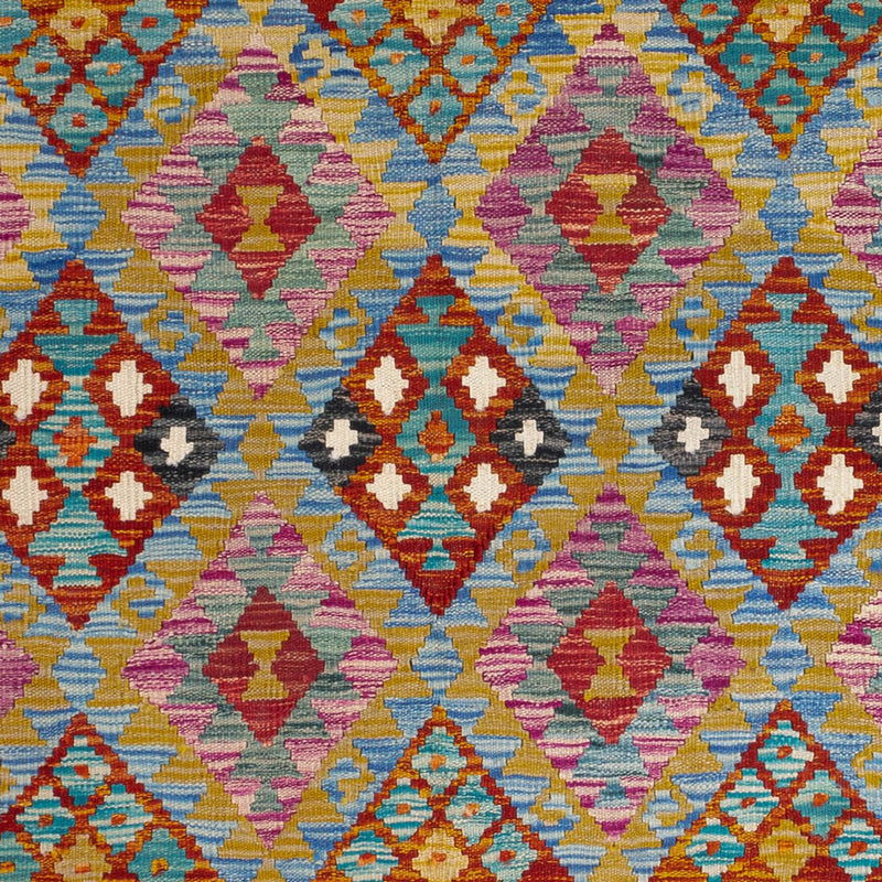 キリム マイメネ 絨毯 197x150cm - ウールラグ