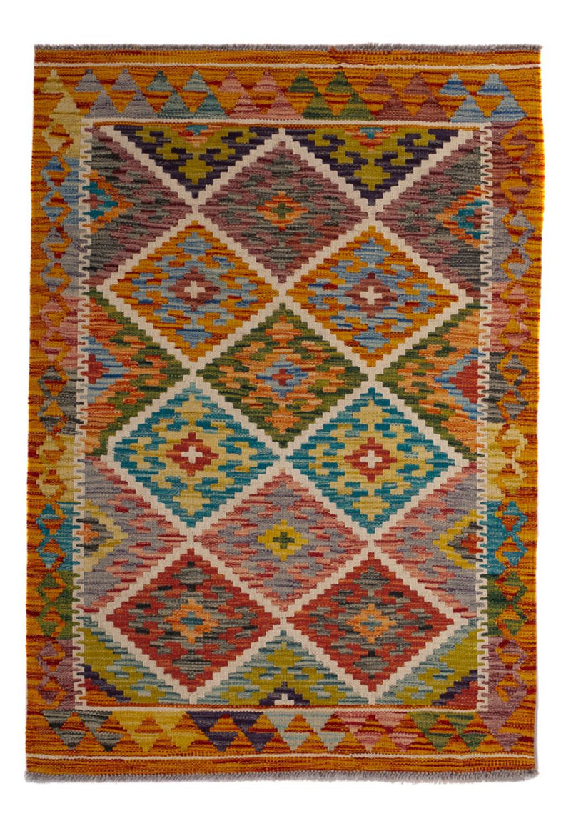 キリム マイメネ 絨毯 125x86cm - ウールラグ