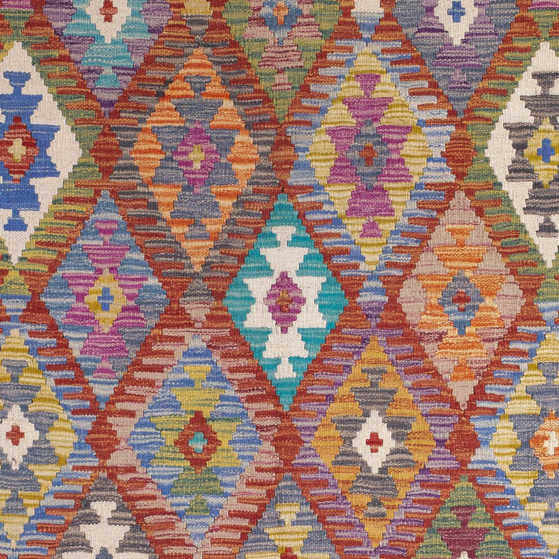 キリム マイメネ 絨毯 198x156cm - ウールラグ