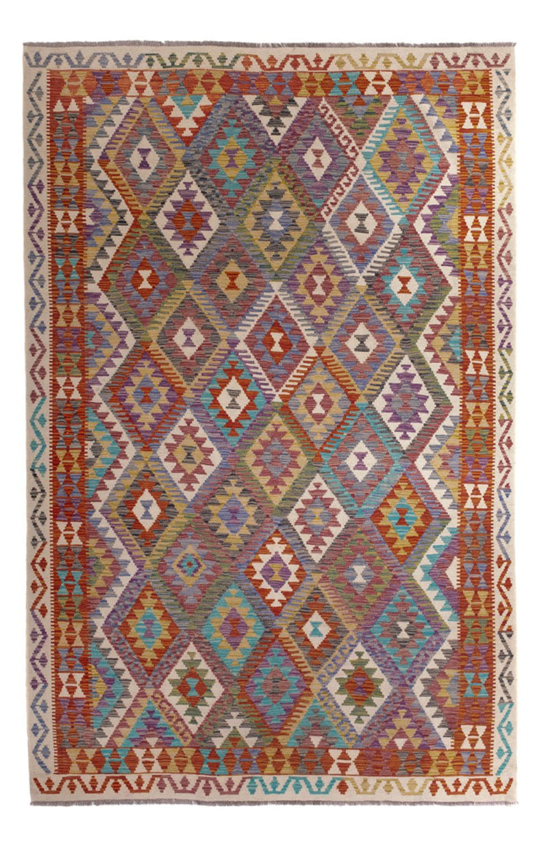 キリム マイメネ 絨毯 299x200cm - ウールラグ
