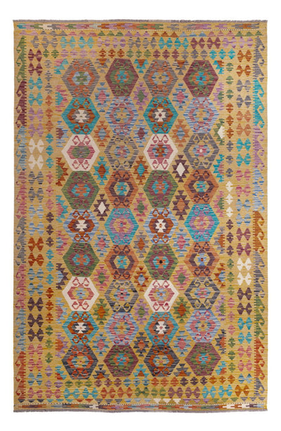 キリム マイメネ 絨毯 208x306cm - ウールラグ
