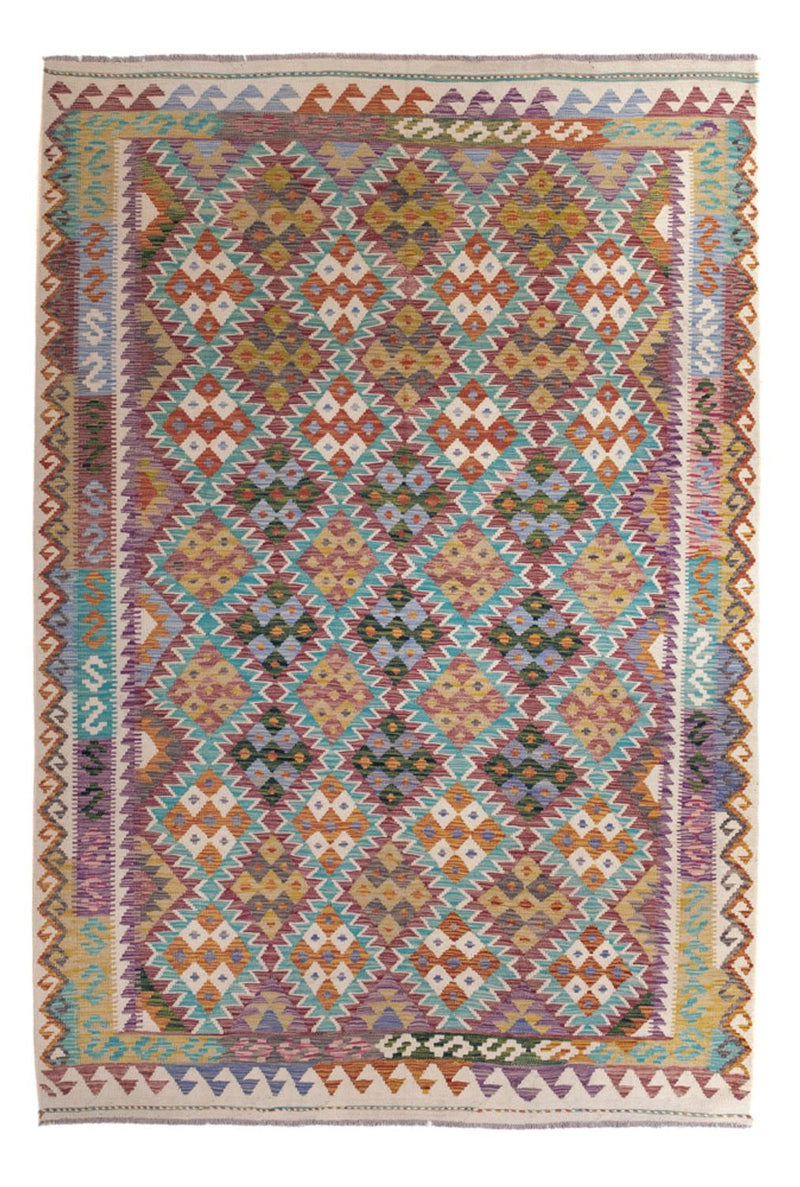 キリム マイメネ 絨毯 285x195cm - ウールラグ