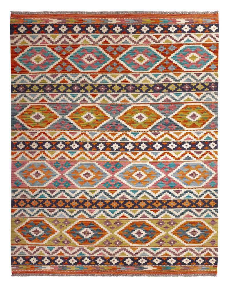 キリム マイメネ 絨毯 197x154cm - ウールラグ