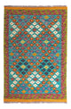 キリム マイメネ 絨毯 131x92cm - ウールラグ