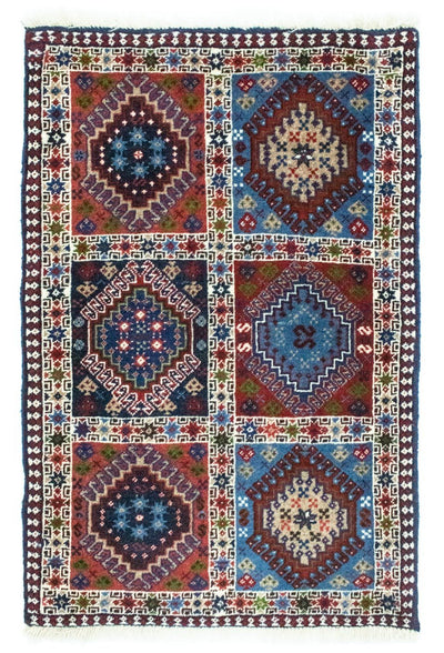 ヤラメ 絨毯 60x90cm - ペルシャ絨毯