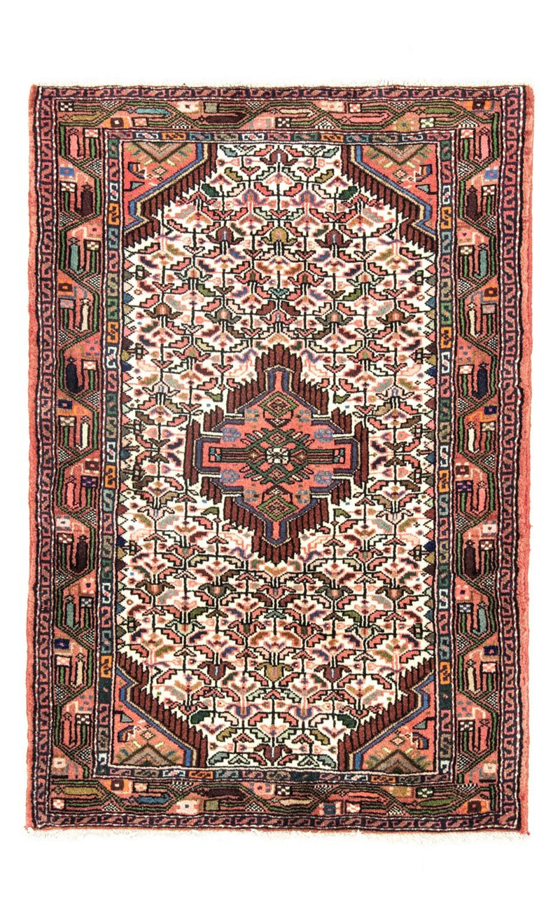 ハマダン 絨毯 130x90cm - ペルシャ絨毯
