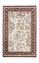 ゴム - シルク 絨毯 123x80cm - ペルシャ絨毯