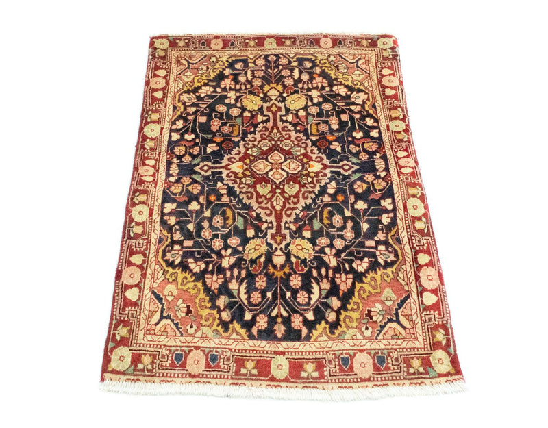 サルーク 絨毯 96x60cm - ペルシャ絨毯